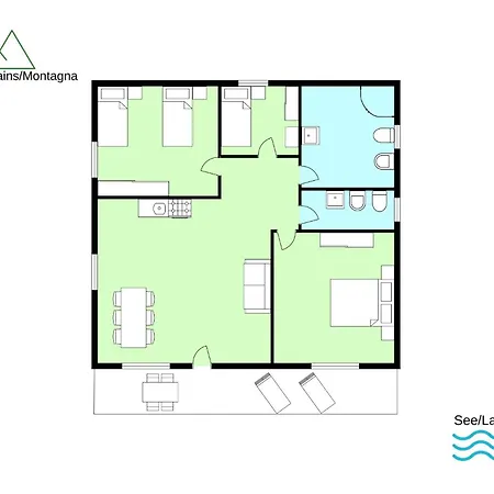 Rose Gialla Firsia Garten Eg Apartment *